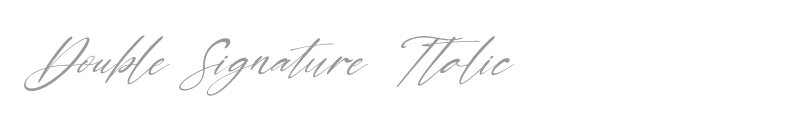 Double Signature